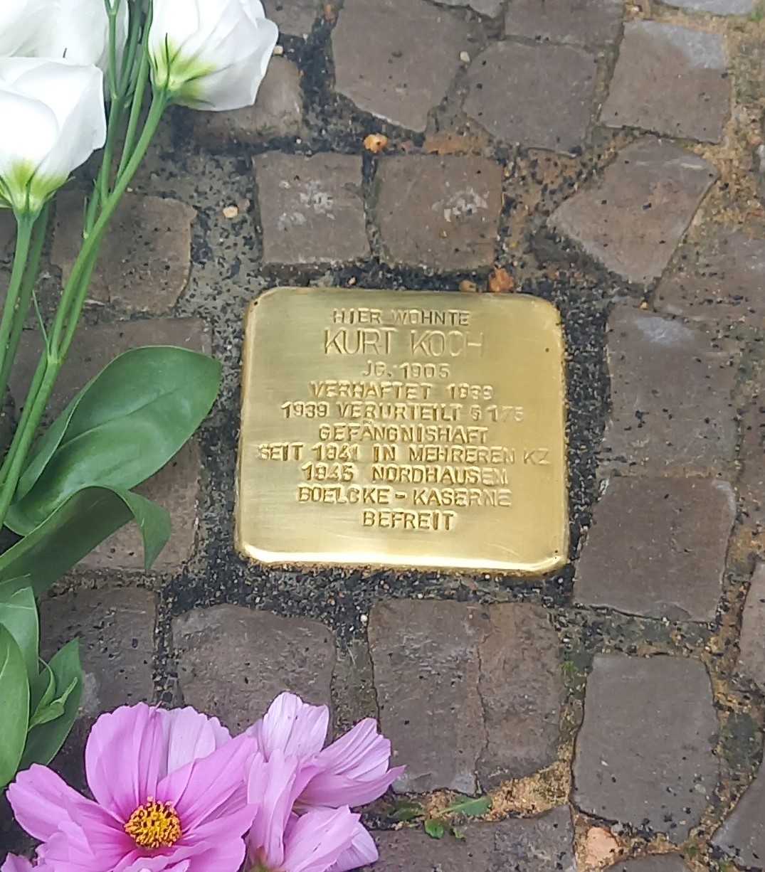 Stolperstein Kurt Koch